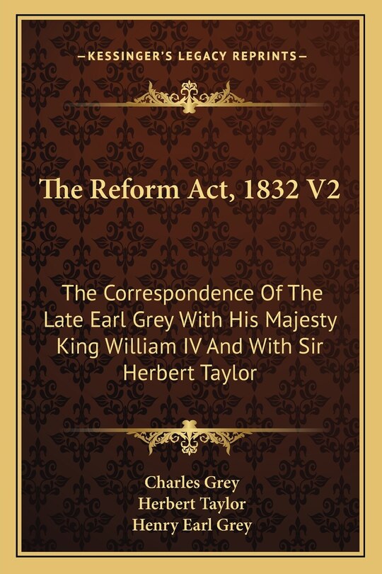 Front cover_The Reform Act, 1832 V2