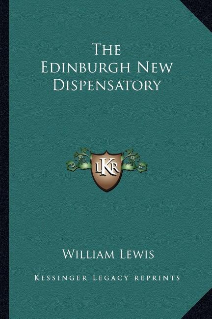 Front cover_The Edinburgh New Dispensatory