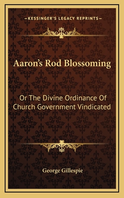 Front cover_Aaron's Rod Blossoming