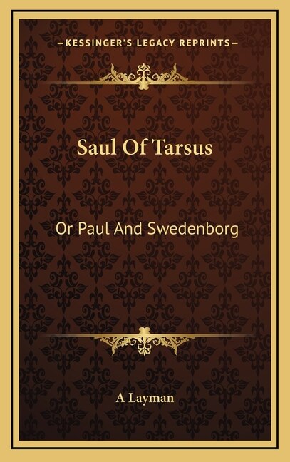 Front cover_Saul Of Tarsus