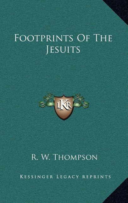 Front cover_Footprints Of The Jesuits