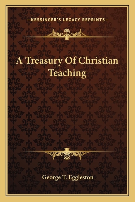Couverture_A Treasury Of Christian Teaching
