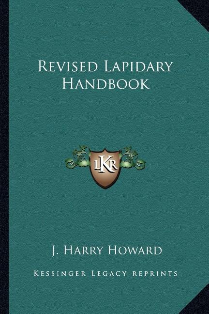 Couverture_Revised Lapidary Handbook