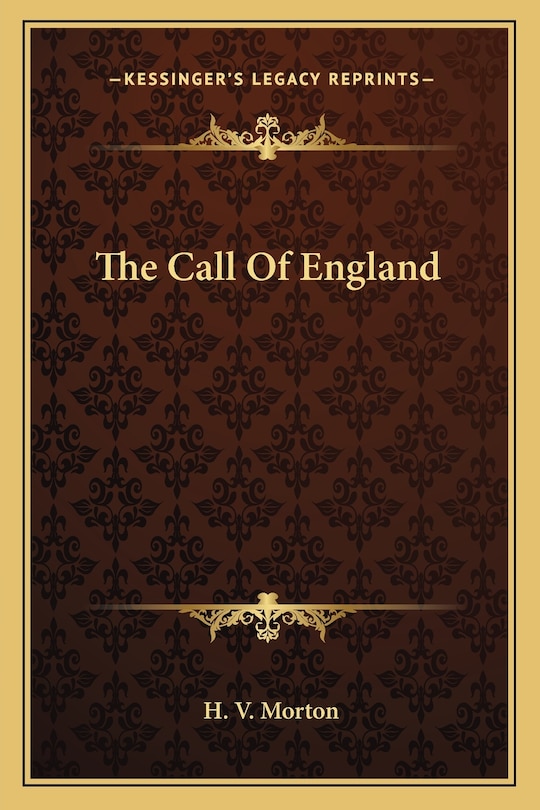 Front cover_The Call Of England