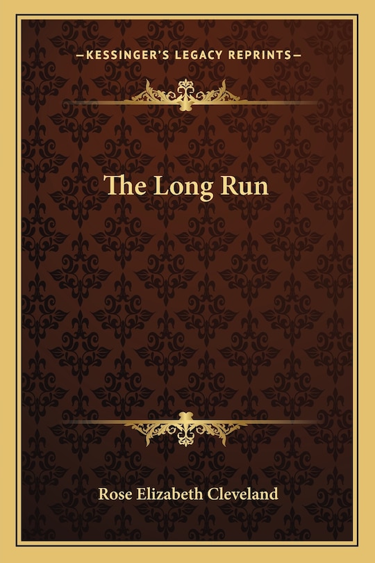 Front cover_The Long Run
