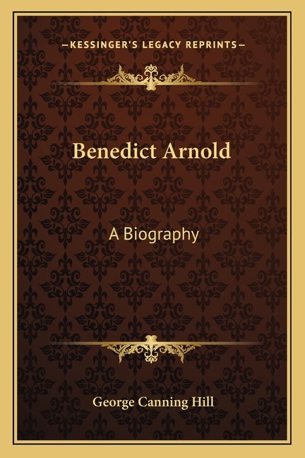 Front cover_Benedict Arnold