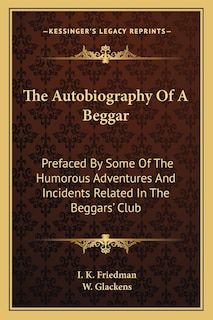 Front cover_The Autobiography Of A Beggar