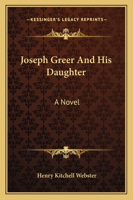Front cover_Joseph Greer And His Daughter