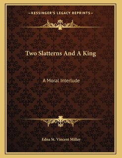 Front cover_Two Slatterns And A King