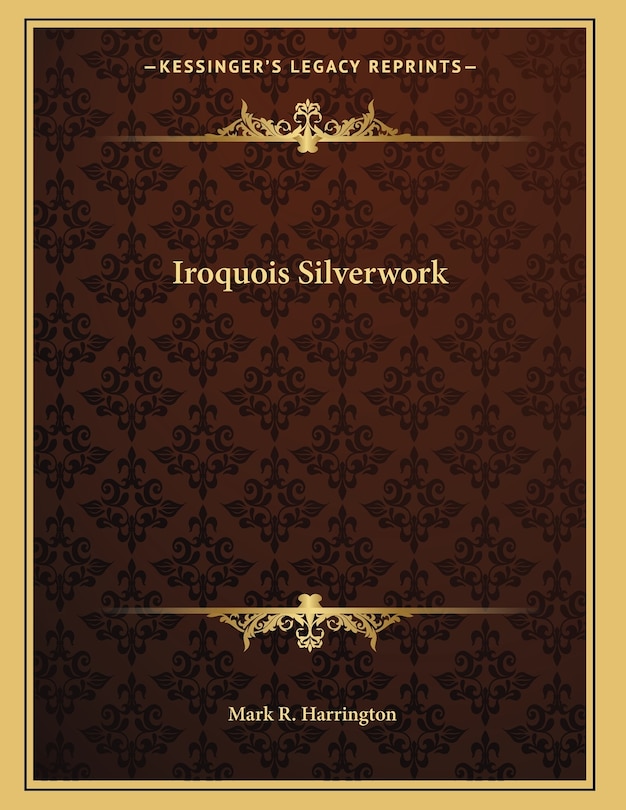 Front cover_Iroquois Silverwork