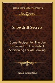 Front cover_Snowdrift Secrets