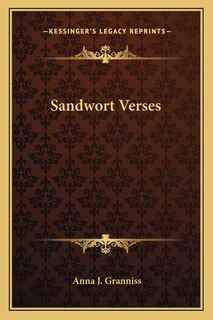 Front cover_Sandwort Verses
