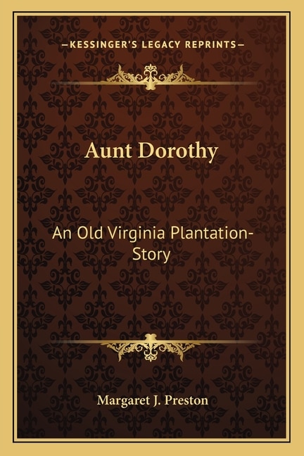 Front cover_Aunt Dorothy