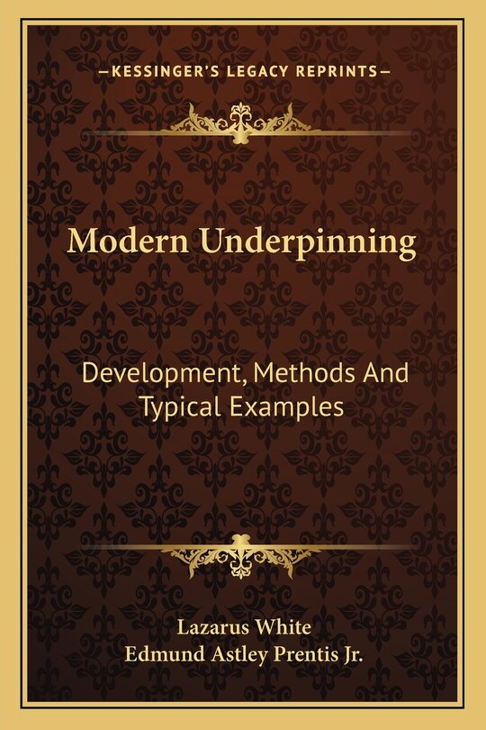 Couverture_Modern Underpinning