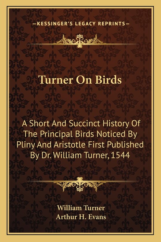 Front cover_Turner On Birds