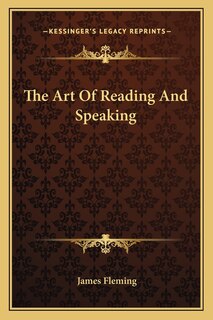 Front cover_The Art Of Reading And Speaking