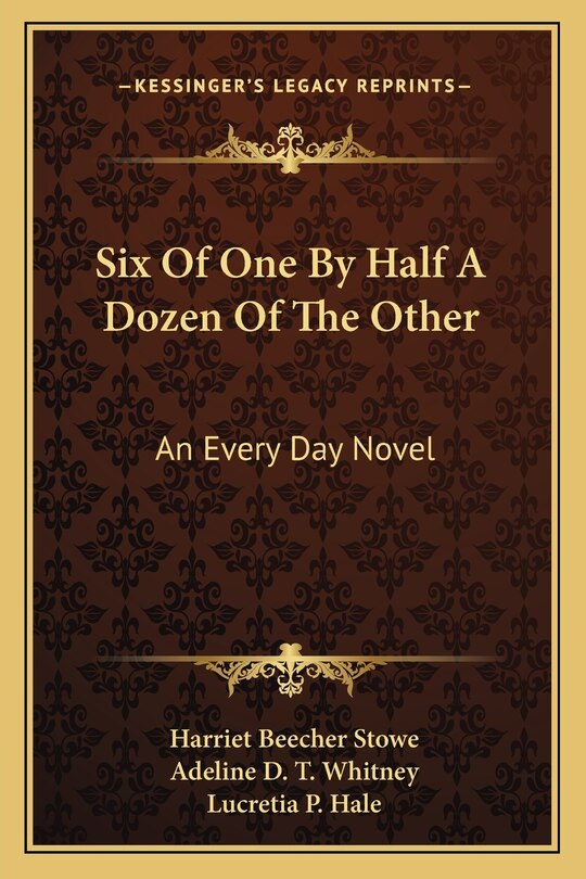 Front cover_Six Of One By Half A Dozen Of The Other