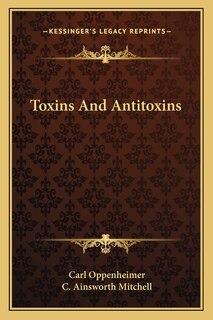Front cover_Toxins And Antitoxins