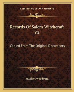 Couverture_Records Of Salem Witchcraft V2