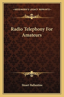 Front cover_Radio Telephony For Amateurs