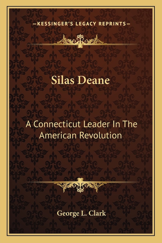 Front cover_Silas Deane