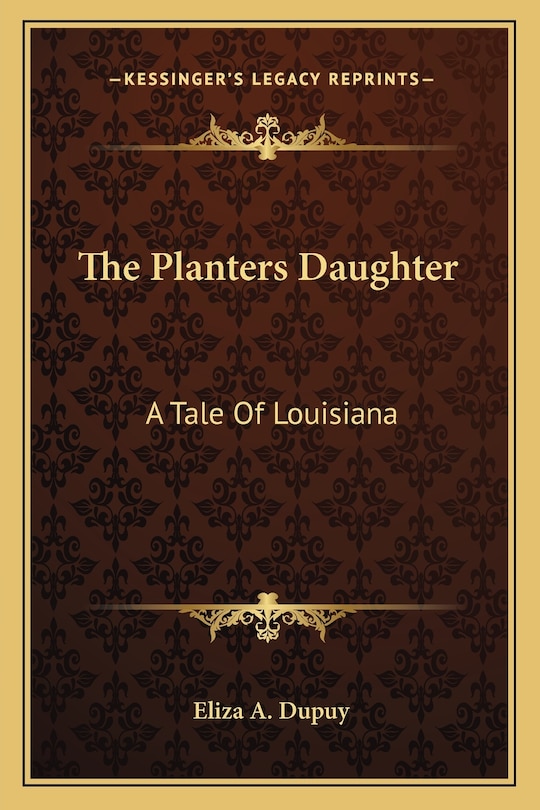 Front cover_The Planters Daughter