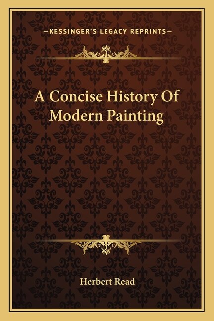 Front cover_A Concise History Of Modern Painting