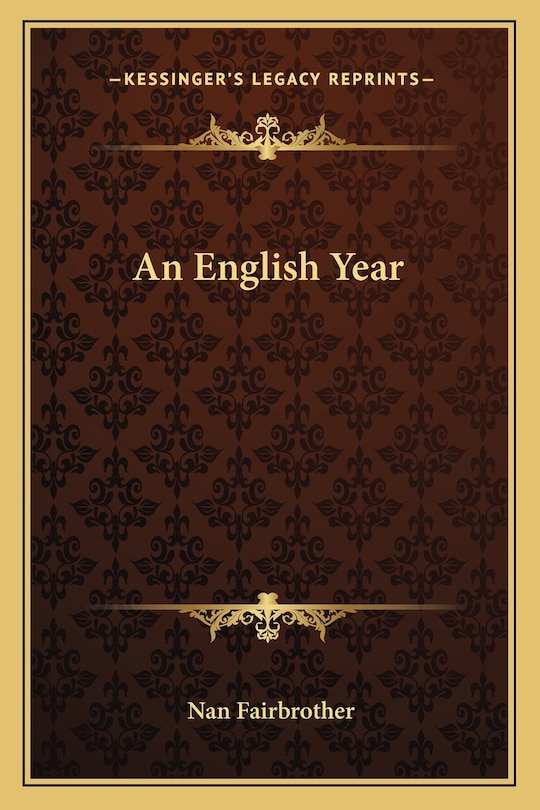 Front cover_An English Year
