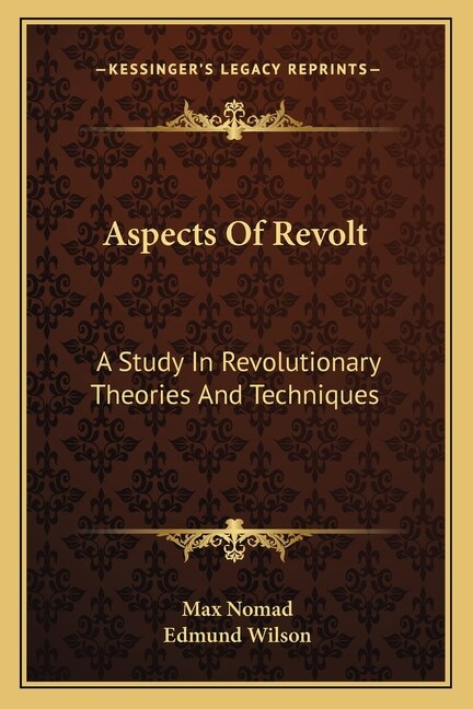 Front cover_Aspects Of Revolt