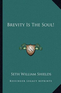 Front cover_Brevity Is the Soul!