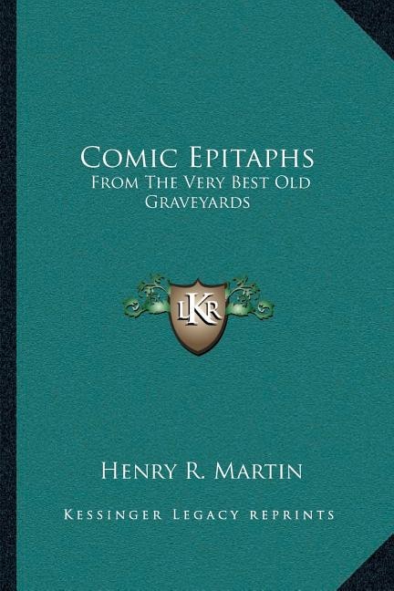 Front cover_Comic Epitaphs
