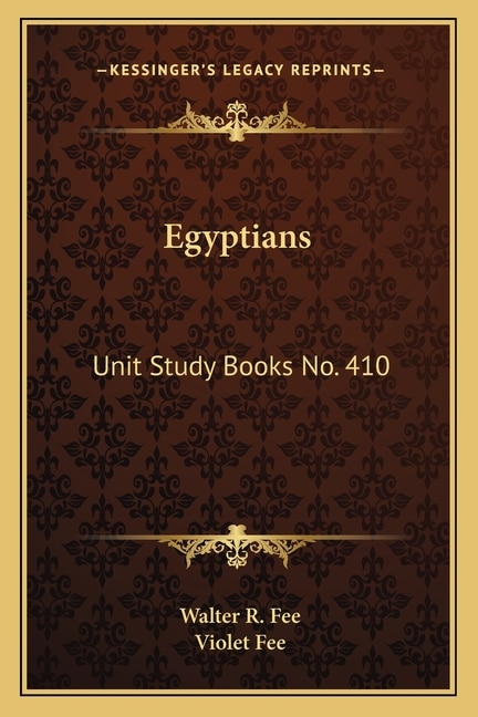 Front cover_Egyptians