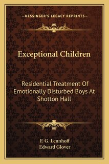 Front cover_Exceptional Children