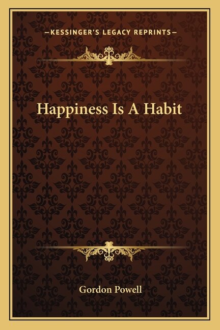 Front cover_Happiness Is A Habit
