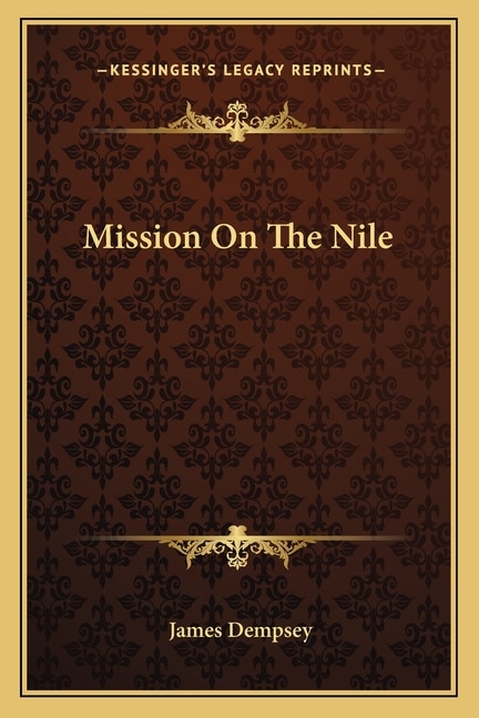 Front cover_Mission On The Nile