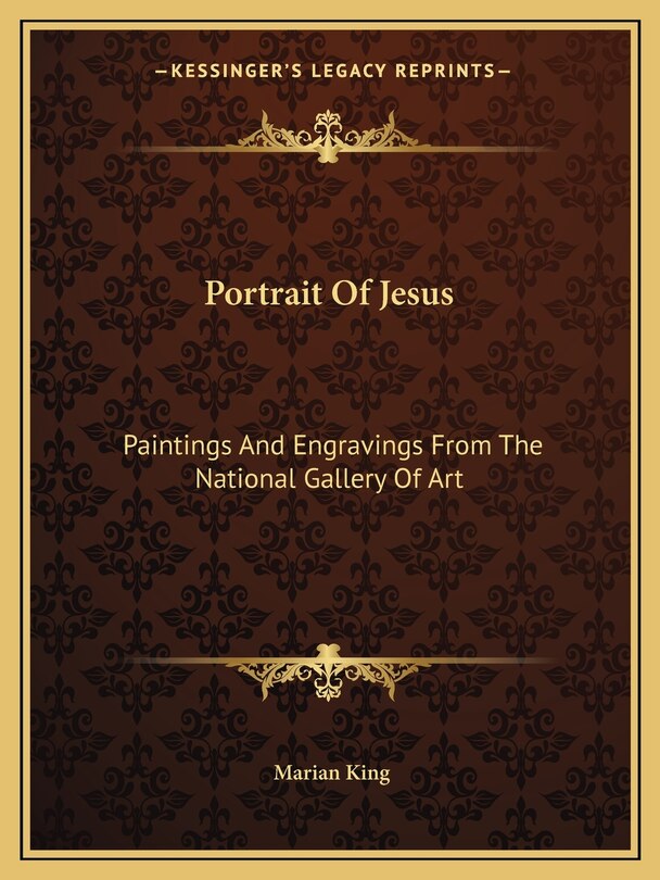 Front cover_Portrait Of Jesus