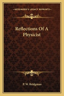 Front cover_Reflections Of A Physicist
