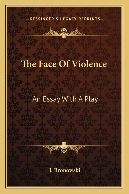 Front cover_The Face Of Violence