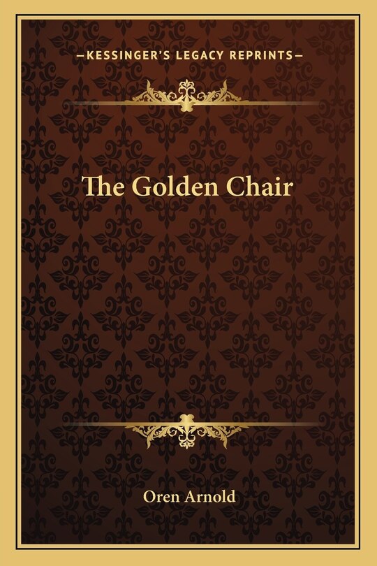Front cover_The Golden Chair