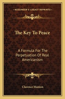 Couverture_The Key To Peace