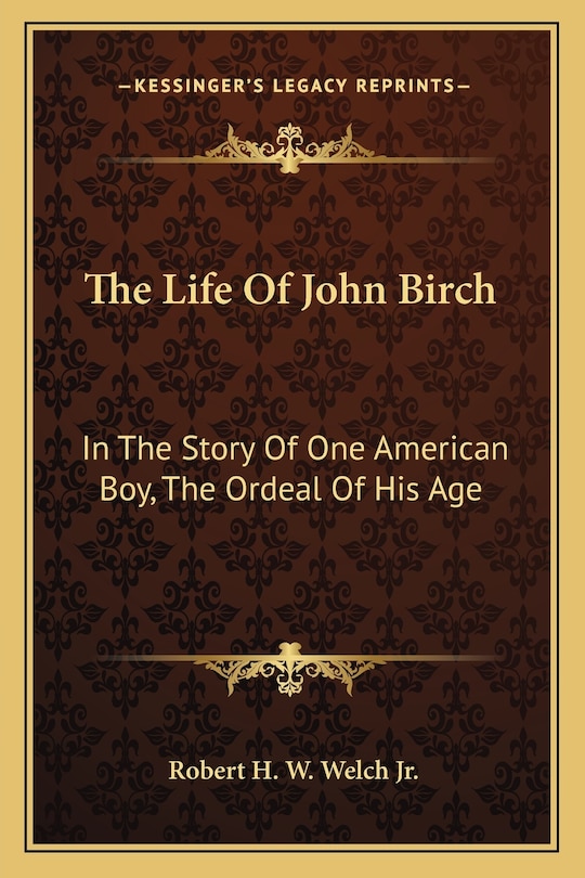 Front cover_The Life of John Birch