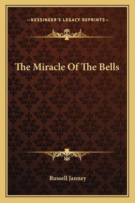 Front cover_The Miracle of the Bells
