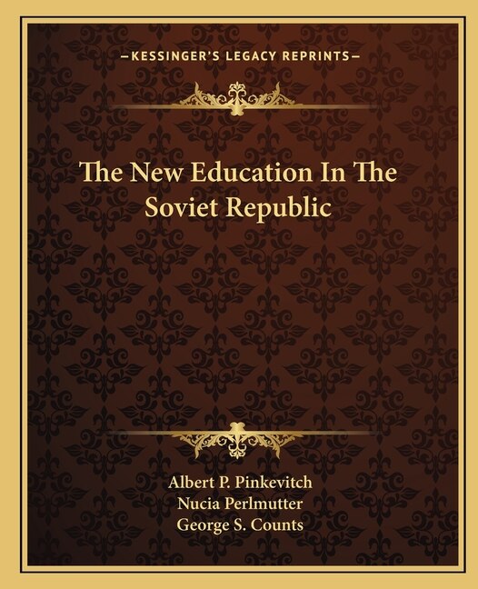 Front cover_The New Education in the Soviet Republic