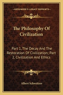 Couverture_The Philosophy of Civilization