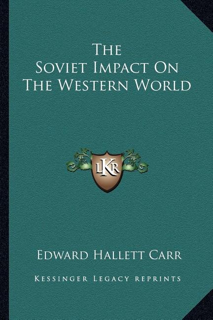 Couverture_The Soviet Impact On The Western World