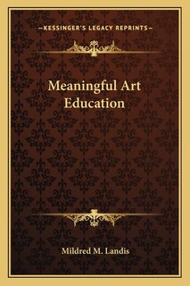 Front cover_Meaningful Art Education