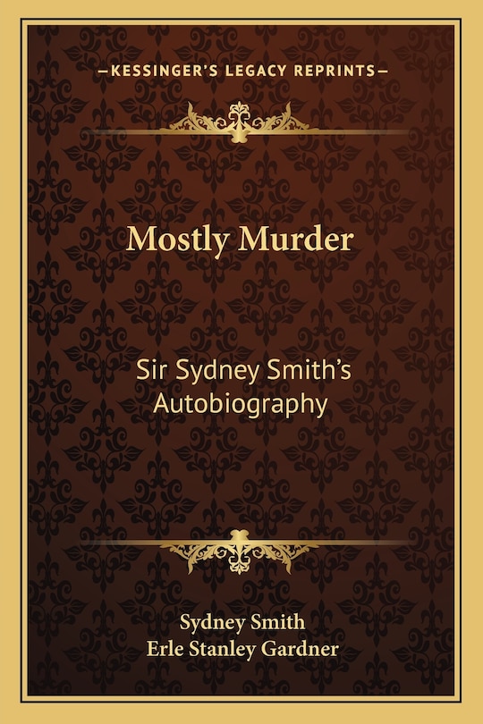 Front cover_Mostly Murder