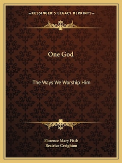 Couverture_One God