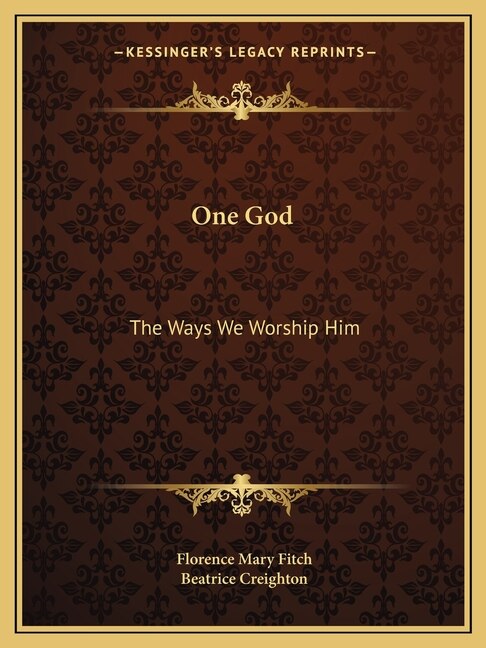 Couverture_One God