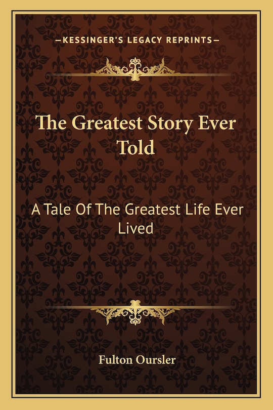 Front cover_The Greatest Story Ever Told